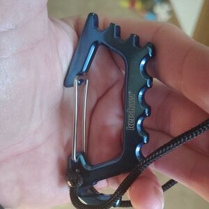 Kershaw Navy Blue Carabiner Key Holder